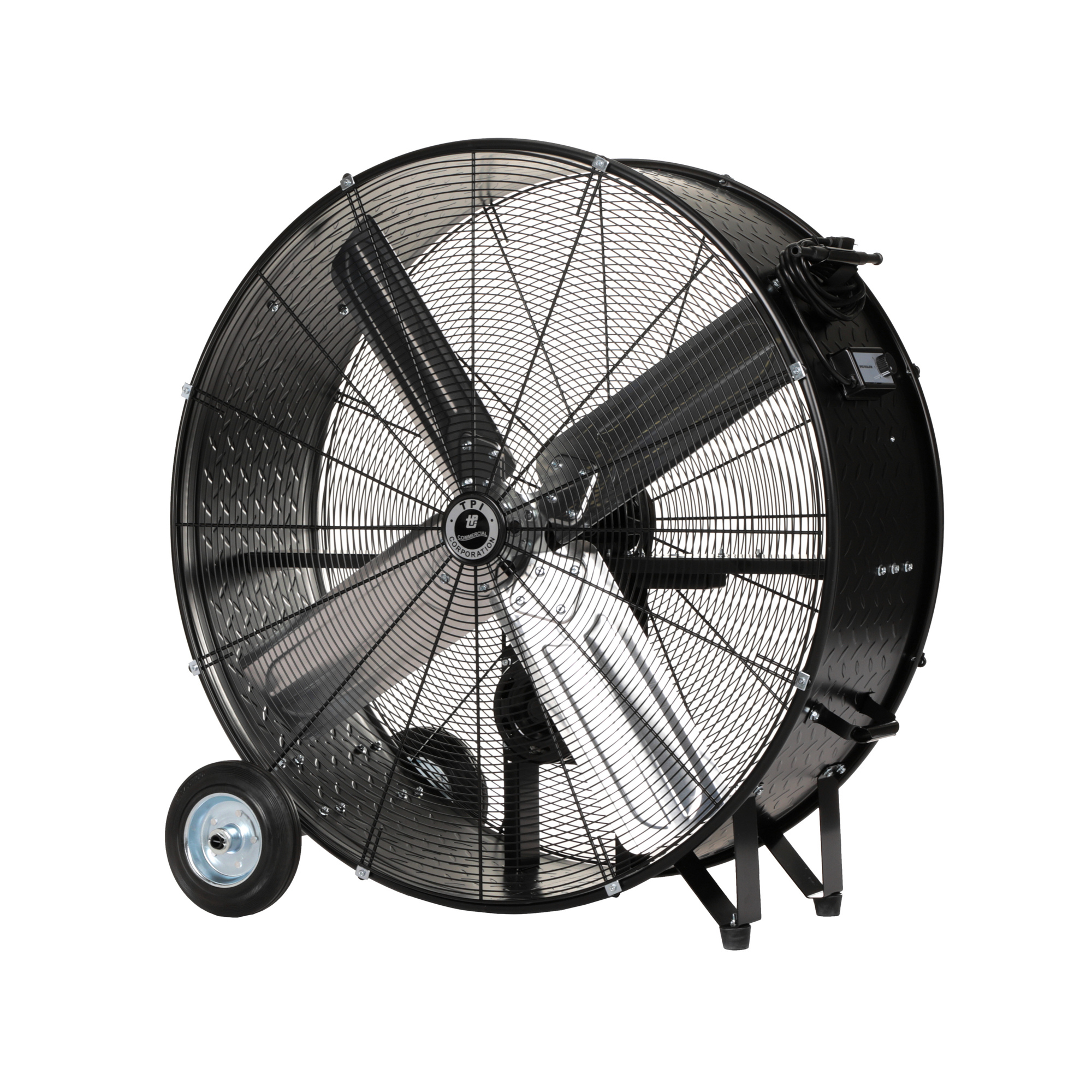 TPI Portable Blower - 36in. Fan Diameter, 8600 CFM, 120 Volts, Belt Drive, Model# CPB36B